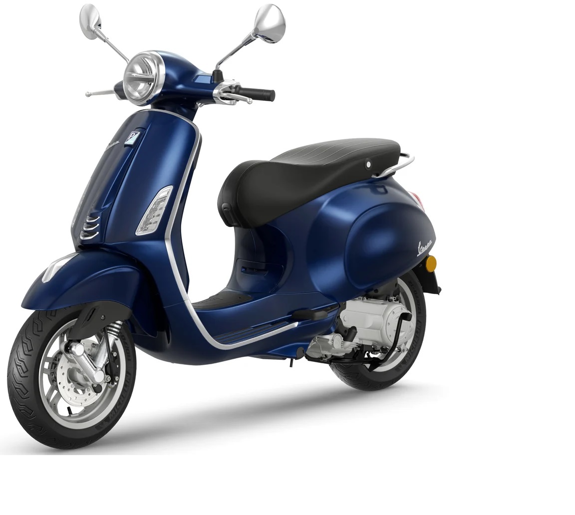 Vespa Primavera 50 4T E5+ Blu Energico Glossy